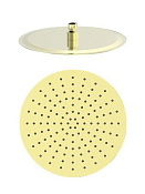 Wonzon & Woghand Верхний душ 30 см, 1 вид струи, без кронштейна, цвет: брашированное золото WW-88DP04-BG