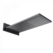 Wonzon & Woghand Верхний душ 55х23 см, 2 вида струи, цвет: темный графит WW-HS101-BGG