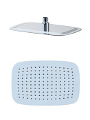Wonzon & Woghand Верхний душ 30х20 см, 1 вид струи, без кронштейна, цвет: хром WW-88DP03-CR