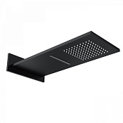 Wonzon & Woghand Верхний душ 55х23 см, 2 вида струи, цвет: черный матовый WW-HS101-MB