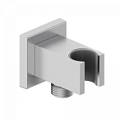 Wonzon & Woghand Шланговое подключение с держателем душа, цвет: брашированный никель WW-HZ2312-BN