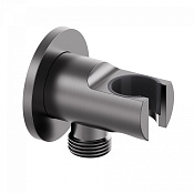 Wonzon & Woghand Шланговое подключение с держателем душа, цвет: темный графит WW-HZ2319-BGM