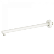 Wonzon & Woghand Кронштейн для верхнего душа, настенный 40 см, цвет: белый матовый WW-SA09-40-WM