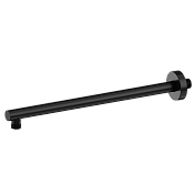 Wonzon & Woghand Кронштейн для верхнего душа, настенный 40 см, цвет: черный матовый WW-SA09-40-MB