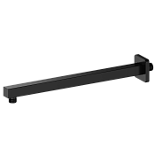 Wonzon & Woghand Кронштейн для верхнего душа, настенный 40 см, цвет: черный матовый WW-SA10-40-MB