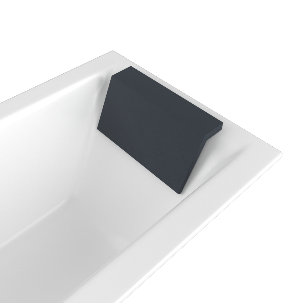 Excellent Prim Подголовник для ванны, цвет: серый матовый WAZA.PRIM-SZARY