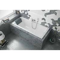 Excellent Prim Подголовник для ванны, цвет: серый матовый WAZA.PRIM-SZARY