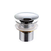 Ceramica Nova Донный клапан без перелива, цвет: хром глянцевый CN2000CHnc