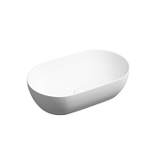 Ceramicanova Twist Раковина чаша 50x30x14h, без перелива, цвет: белый матовый CN12001MW