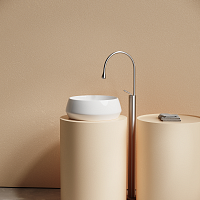 Ceramicanova Maya Раковина чаша d40x14h, без перелива, цвет: белый CN12004