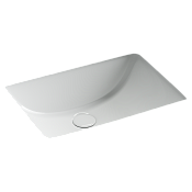 Ceramica Nova Era Раковина встраиваемая снизу 51,5x38x19,5h, с переливом, цвет: белый CN15001