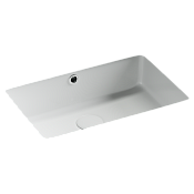 Ceramica Nova Era Раковина встраиваемая снизу 46x32x15,5h, с переливом, цвет: белый CN15003