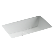 Ceramica Nova Era Раковина встраиваемая снизу 52,5x34,5x17,5h, с переливом, цвет: белый CN15004