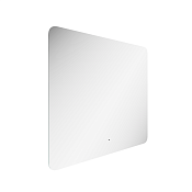 Sancos Ray Зеркало 100x80h см, с подсветкой по периметру, с сенсорным выключателем, цвет: хром RA1000