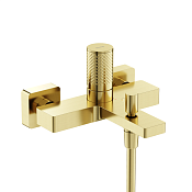 Sancos Nexus Смеситель для ванны без ручного душа, держателя и шланга, цвет: брашированное золото SC9014BG