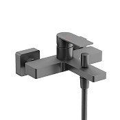 Sancos Studio Смеситель для ванны без ручного душа, держателя и шланга, цвет: вороненая сталь SC9018GG