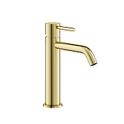 Sancos Etna Смеситель для раковины, без донного клапана, дл. изл. 13,9см, цвет: брашированное золото SC9003BG