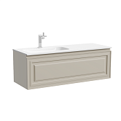 Sancos Very Тумба под раковину левая, подвесная 119,5x44,5x40,6h см, 1 выдвиж. ящ., цвет: beige soft VR120LCE