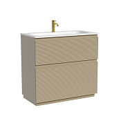 Sancos Folk Floor Тумба под раковину, напольная 89x45x85h см, с 2-мя выдвижными ящ., цвет: капучино FL90FCP