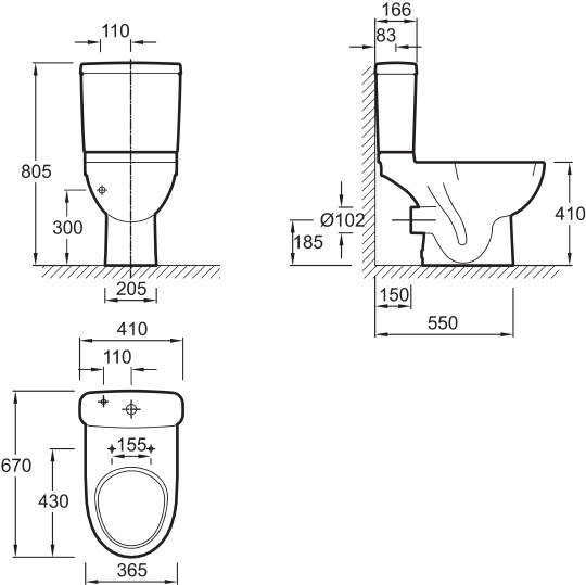 Унитаз-компакт Jacob Delafon Odeon Up 4956CK-00