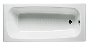 Roca Continental Ванна чугунная 120х70 см, без ножек, цвет: белый глянцевый 211506001