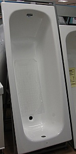 Roca Continental Ванна чугунная 160х70 см, без ножек, цвет: белый глянцевый 21291200R