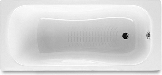 Roca Malibu Ванна чугунная 170х75 см, без ножек, цвет: белый глянцевый 230960000