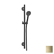 Almar Posh Душевой гарнитур: ручная лейка Posh, шланг 150 см, штанга 100 см, цвет: PVD polished gold E144065.GO