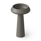 Dea Design Pedestal Basin Раковина напольная d54,5х90h см, без перелива, выпуск в пол, цвет: grey DD2046 545 3