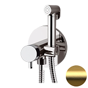 Daniel Tokyo Гигиенический душ со смесителем и внутренней частью, цвет: золото брашированное TK645C254DCDP