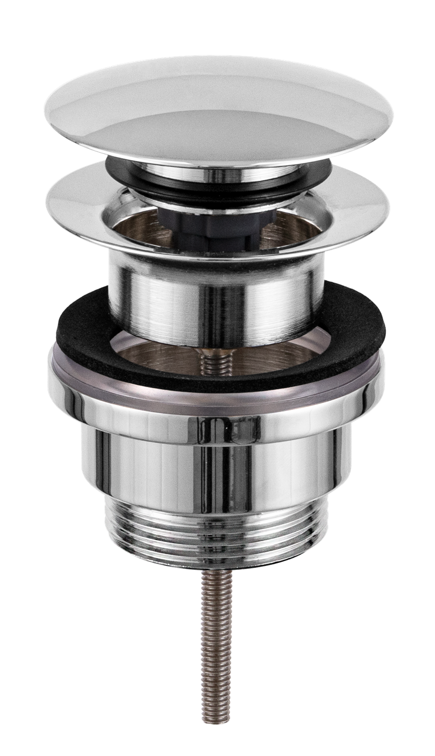 Daniel Донный клапан универсальный click-clack, цвет: хром A735R