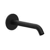 Daniel Tokyo Излив настенный для ванны 15,8 см, цвет: черный матовый TK4704B15