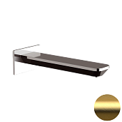 Daniel Tiara Излив настенный для ванны 17,2 см, цвет: золото брашированное TA4704DP