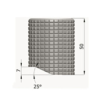 Daniel Trilogy Ручка для смесителя, цвет: золото брашированное TC63040DP