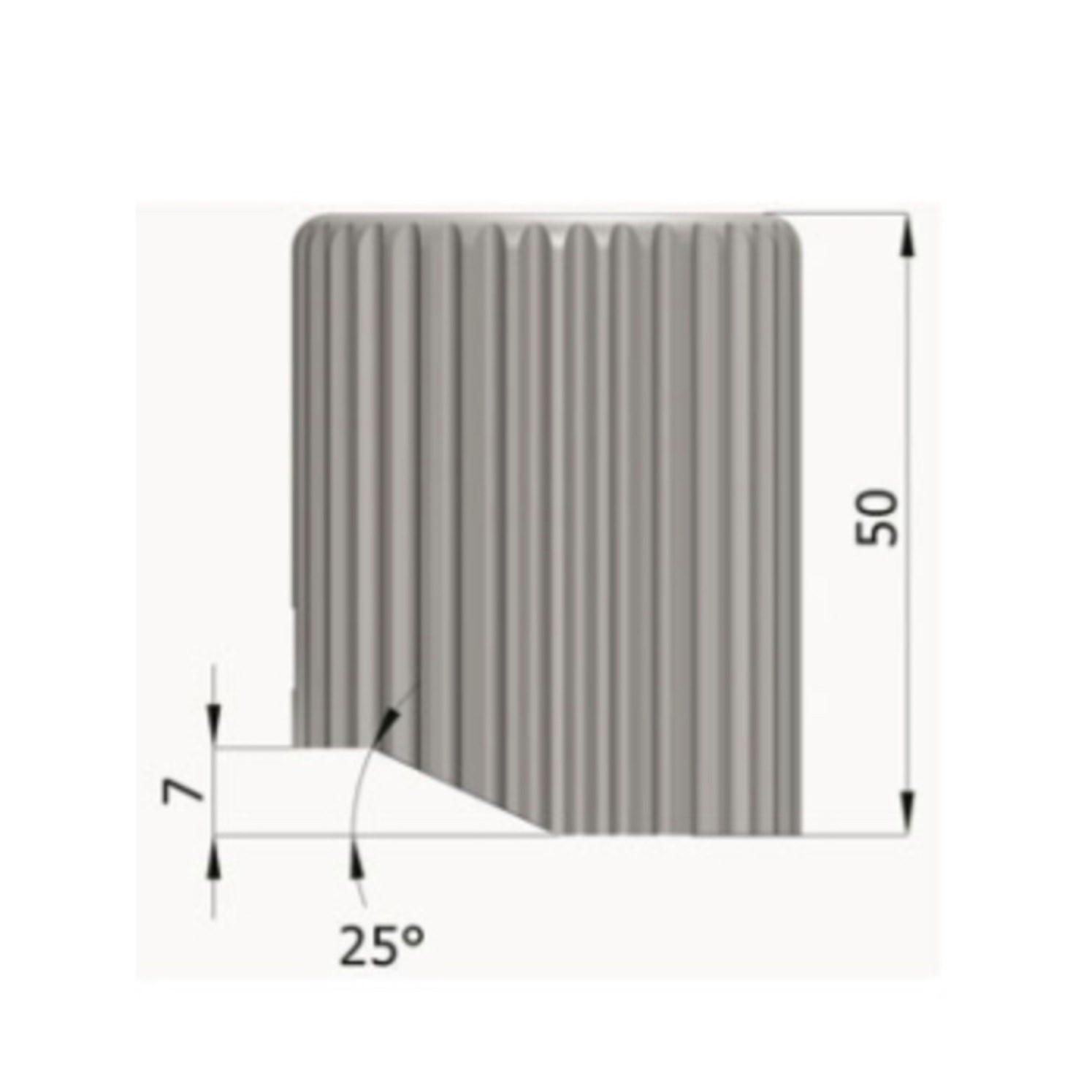 Daniel Trilogy Ручка для смесителя, цвет: хром TR63040CR