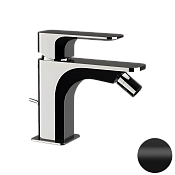 Daniel Tiara Смеситель для биде с донным клапаном, излив 11,4 см, цвет: черный матовый TA60415