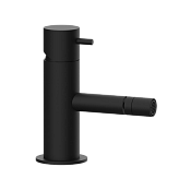Daniel Tokyo Смеситель для биде с донным клапаном, излив 9,5 см, цвет: черный матовый TK60415