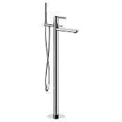 Daniel Club Смеситель напольный с душ. набором, с внутр. частью, излив 18,1 см, цвет: хром ANC678CR