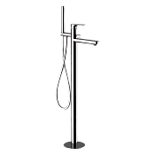 Daniel Tiara Смеситель напольный с душ. набором, с внутр. частью, излив 18 см, цвет: хром TA678CR