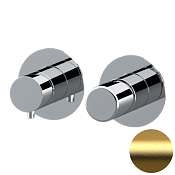 Daniel Trilogy Смеситель для душа, на 3 потребителя, с внутренней частью, цвет: золото брашированное TG625D3DP