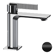 Daniel Club Смеситель для раковины, без донного клапана, излив 20,1 см, цвет: черный матовый ANC606N15