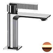 Daniel Club Смеситель для раковины, без донного клапана, излив 20,1 см, цвет: медь брашированная ANC606NRP