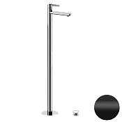 Daniel Club Смеситель для раковины напольный, излив 18,1 см, с внутрен. частю, цвет: черный матовый ANC68815