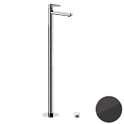 Daniel Club Смеситель для раковины напольный, излив 18,1 см, с внутренней частью, цвет: черный хром ANC688CF