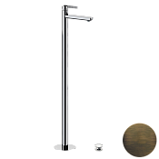 Daniel Club Смеситель для раковины напольный, излив 18,1 см, с внутр. частью, цвет: латунь сан-марко ANC688SM