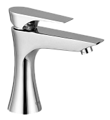 Daniel Diva Смеситель для раковины, без донного клапана, излив 16 см, цвет: хром DV606CR