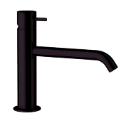 Daniel Tokyo Смеситель для раковины, без донного клапана, излив 17,9 см, цвет: черный матовый TK606XN15