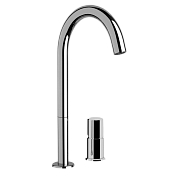 Daniel Trilogy Смеситель для раковины высокий, без донного клапана, излив 32,7 см, цвет: хром TG655LCR