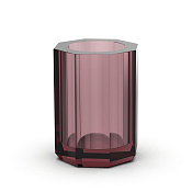 Decor Walther Kristall Ber Стакан настольный, хрустальное стекло, цвет: rich burgundy 0923997