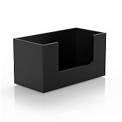 Decor Walther Brownie PTB Диспенсер для бумажных полотенец, настольный, цвет: черный матовый 0936960